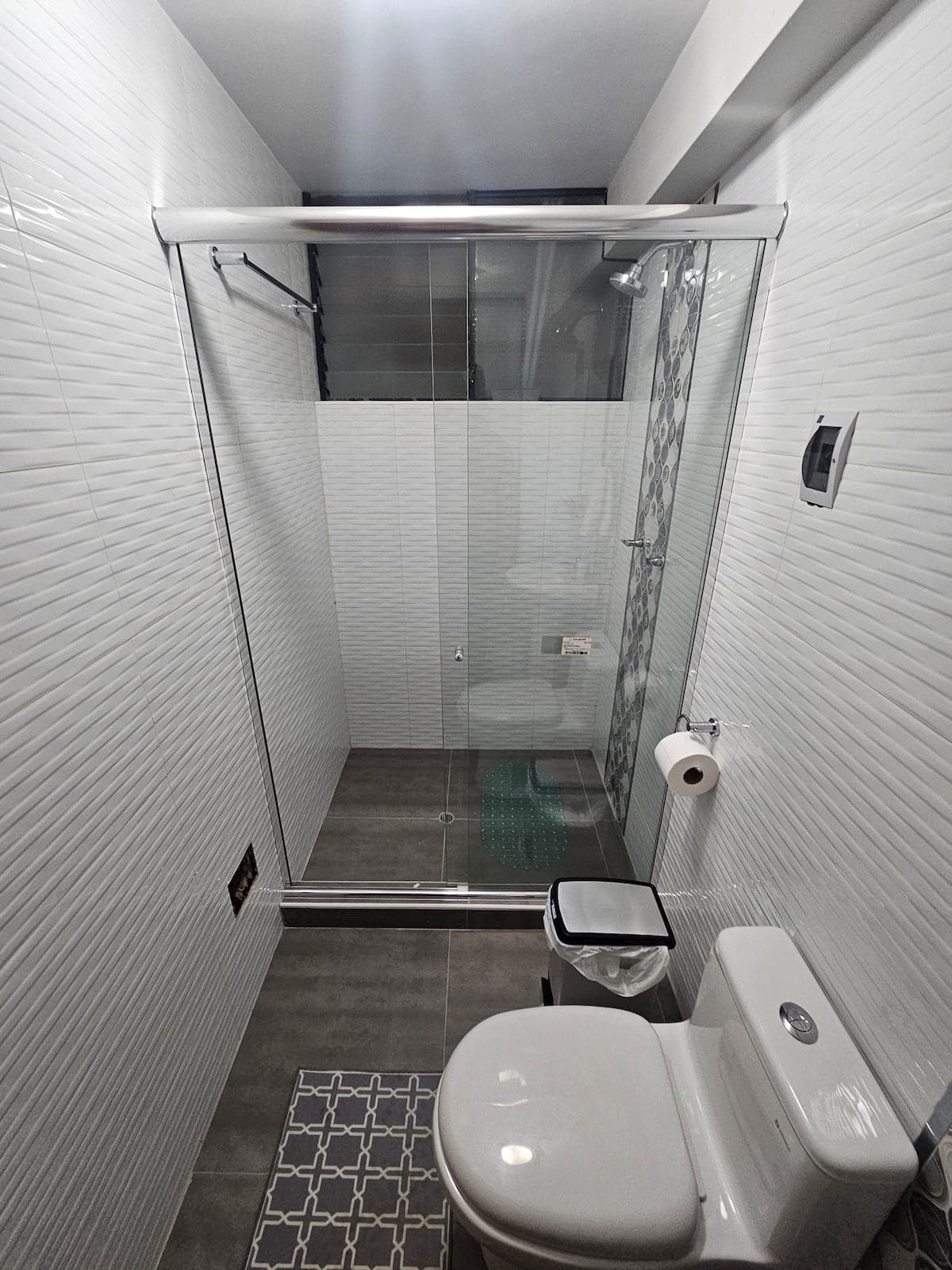 Apartment 7 bathroom shower